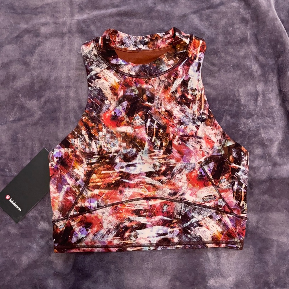 Lululemon Everluxe and Mesh Crop